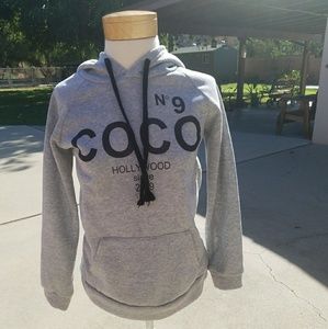 Coco no.9 gray hoodie